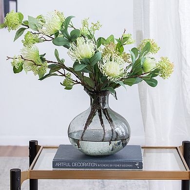 A&B Home Bowen Glass Vase Table Decor