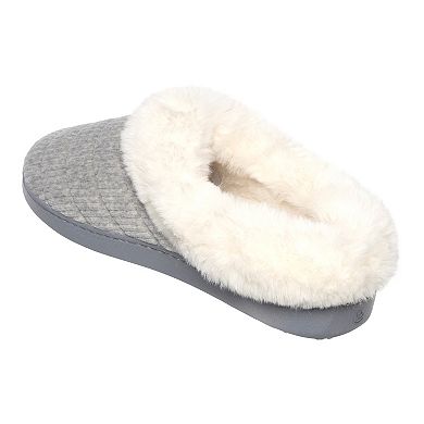 Cuddl Duds® Plushfill Cordoury Puff Women's Clog Slippers