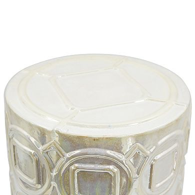 Shelby Iridescent Garden Stool