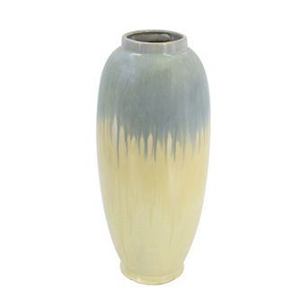 Florence Reactive Glazed Decorative Vase Floor Decor