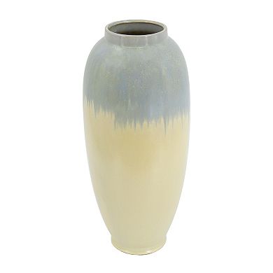 Florence Reactive Glazed Decorative Vase Floor Decor