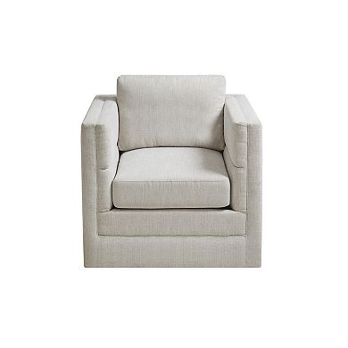 Martha Stewart Osborne 360 Degree Swivel Upholstered Arm Chair