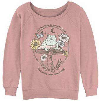 Juniors' Take The Time To Do The Things That Make Your Soul Happy Graphic Pullover