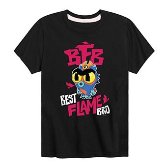 Disney's Big Hero 6 The Series Boys 8-20 Best Flame Graphic Tee