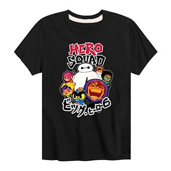 Disney's Big Hero 6 The Series Boys 8-20 Hero Squad Graphic Tee