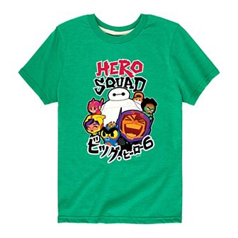 Disney's Big Hero 6 The Series Boys 8-20 Hero Squad Graphic Tee