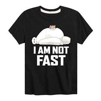 Disney's Big Hero 6 The Series Boys 8-20 Not Fast Graphic Tee