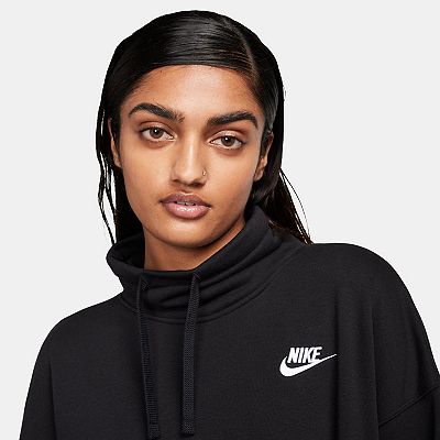 Women s Nike Sportswear Club Fleece Oversized Mock Neck Sweatshirt