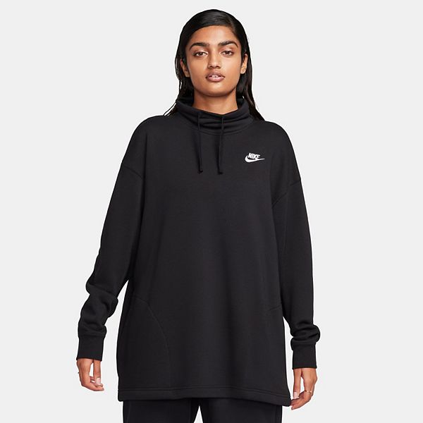 Women's Nike Sportswear Essential Fleece Mock Neck Sweatshirt, Finish Line