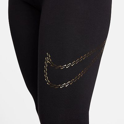 Nike sportswear women's metallic leggings deals