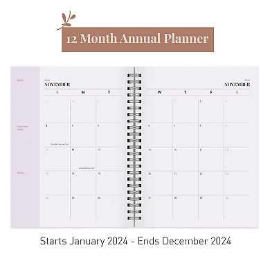 Rileys 2024 Weekly Planner - Annual Weekly & Monthly Agenda Planner, Jan - Dec 2024