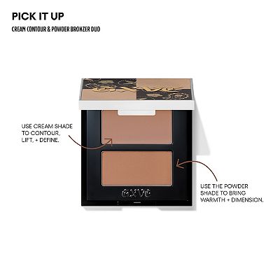 Pick It Up Cream Contour & Talc-Free Powder Bronzer Duo