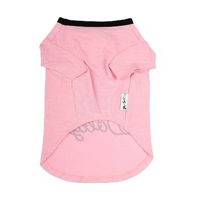 Doggy Parton Pink Raised On Dolly Dog Tee
