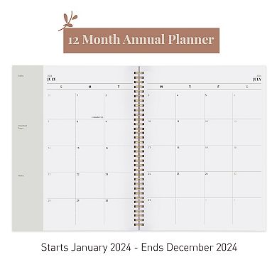 Rileys 2024 Weekly Planner - Annual Weekly & Monthly Agenda Planner, Jan - Dec 2024