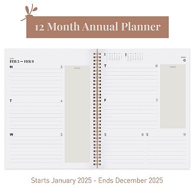 Rileys 2025 Weekly Planner - Annual Weekly & Monthly Agenda Planner, Jan - Dec 2025