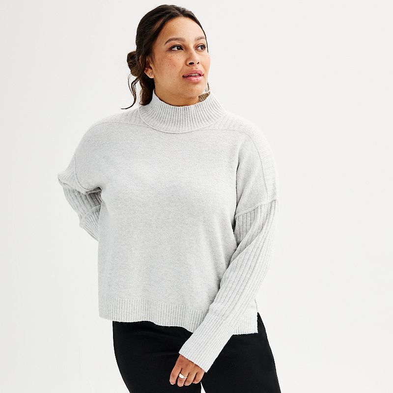 Kohls cowl neck top sweater