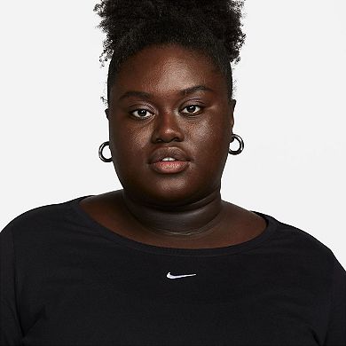 Plus Size Nike Premium Essentials Relaxed-Fit Long Sleeve Tee