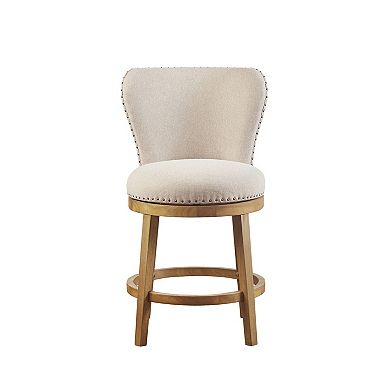 Madison Park Monica 360° Swivel Counter Stool