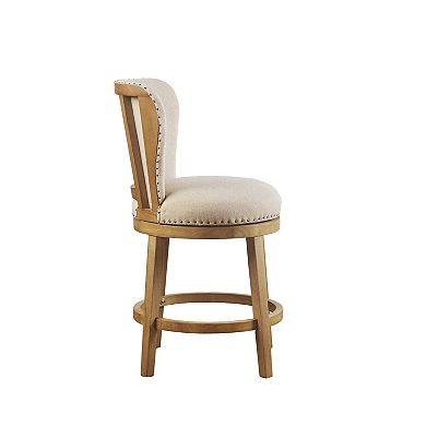 Madison Park Monica 360° Swivel Counter Stool