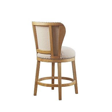 Madison Park Monica 360° Swivel Counter Stool
