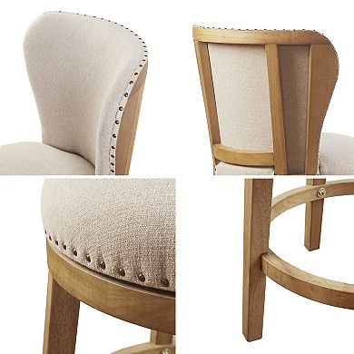 Madison Park Monica 360° Swivel Counter Stool