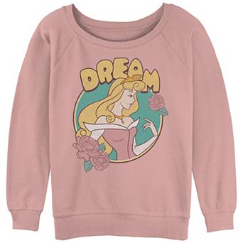 Disney's Sleeping Beauty Juniors' Aurora Bubble Dream Flower Slouchy Terry