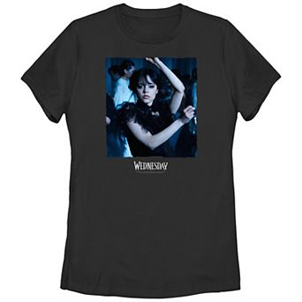 Juniors' Wednesday Dance Color Scene Graphic Tee