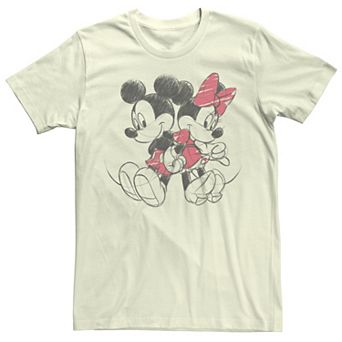 Disney's Mickey & Minnie Mouse Juniors' Sketch Graphic Tee