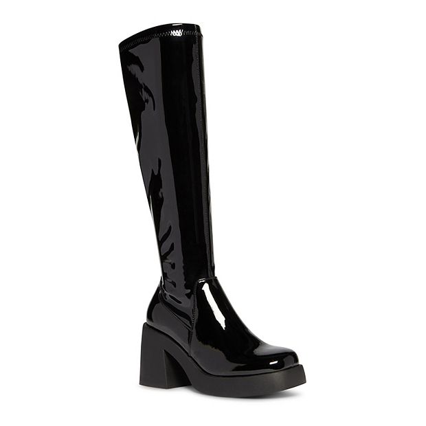 madden girl tall black boots