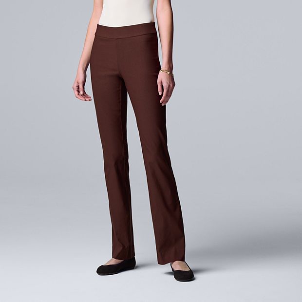 Simply Vera Vera Wang Modern Twill Bootcut Pants