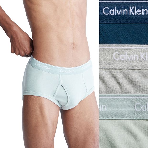 Men's Calvin Klein 3-Pack Cotton Classic Briefs - Size Small