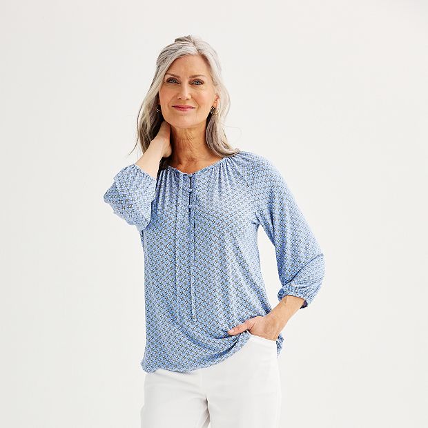 Kohls womens 2024 knit tops