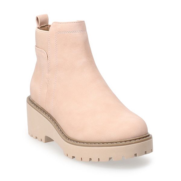 SO&reg; Inaya Girls' Wedge Boots - Blush (1)