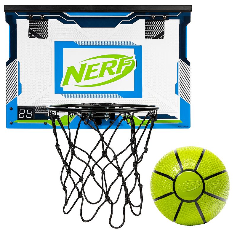 UPC 025725570874 product image for Nerf LED Over the Door Mini Basketball Hoop -, Multicolor | upcitemdb.com