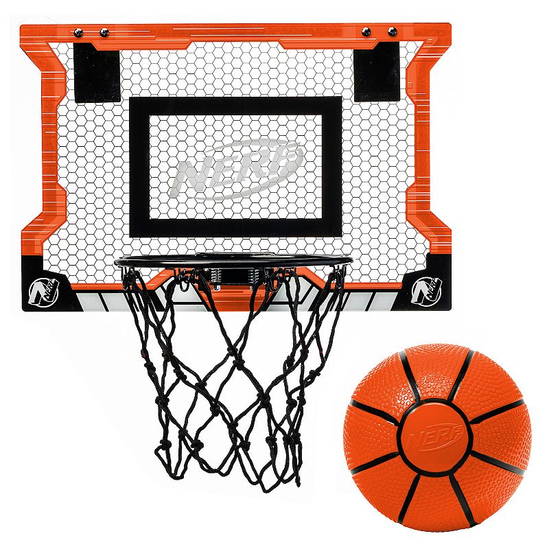 UPC 025725561346 product image for Nerf Pro Hoop Basketball Set, Orange | upcitemdb.com