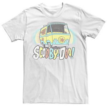Juniors' Scooby-Doo Mystery Machine Van Vintage Graphic Tee