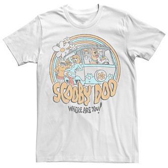 Juniors' Scooby-Doo Where Are You Mystery Machine Vintage Graphic Tee