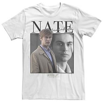 Juniors' Gossip Girl Nate Archibald Portrait Graphic Tee
