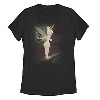 Disney's Peter Pan Tinkerbell Juniors' Fairy Dust Graphic Tee