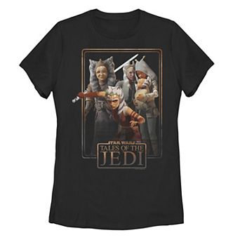 Juniors' Star Wars Tales Of The Jedi Ahsoka Tano Tortuga Poster Graphic Tee