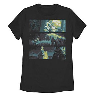 Juniors' Star Wars Tales Of The Jedi Baby Ahsoka Tano Cat Comic Graphic Tee