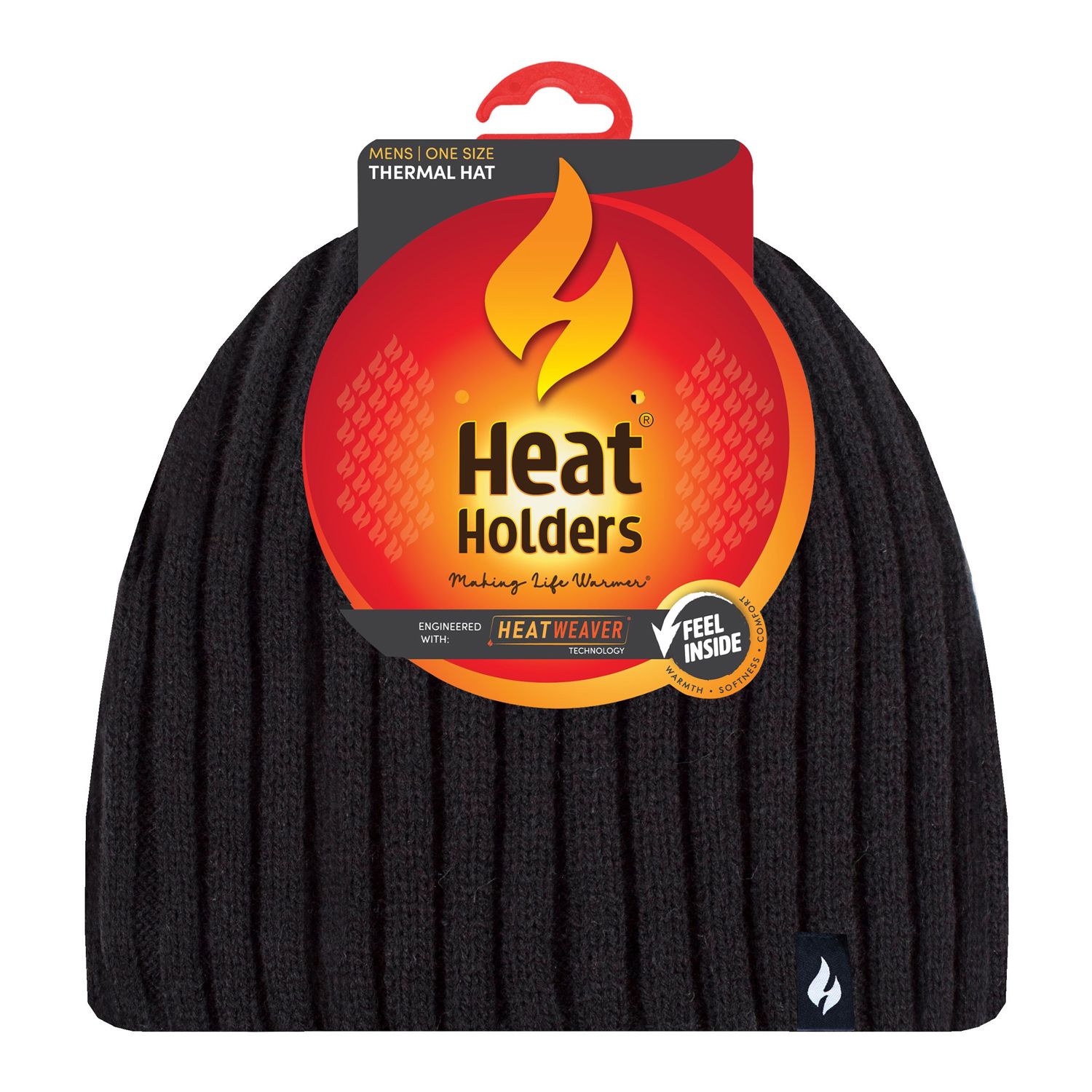 thumbnail image 2 of Heat Holders Men's Warm Lined Beanie – Stretch Fit, Knitted Winter Hat (One Size) 2 of 4