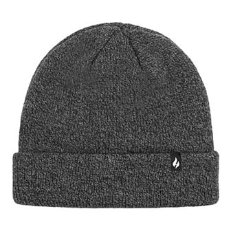 Men's Heat Holders Heatweaver Lined Flat Knit Roll Up Hat