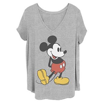 Disney's Mickey Mouse Juniors' Plus Size Vintage Graphic Tee