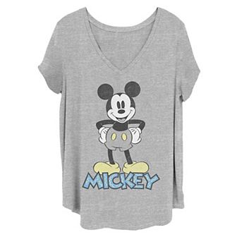 Disney's Mickey Mouse Juniors' Plus Size '90s Graphic Tee