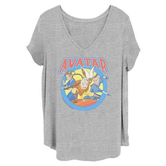 Juniors' Plus Size Nickelodeon Avatar: The Last Airbender Team Avatar Graphic Tee