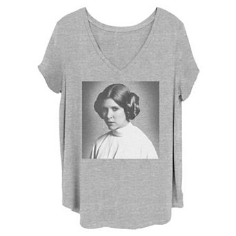 Juniors' Plus Size Star Wars Princess Leia Graphic Tee