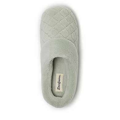 Dearfoams Libby Women's Quilted Terry Clog Slippers