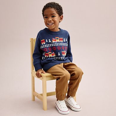 Baby & Toddler Boy Jumping Beans® Crew Sweater