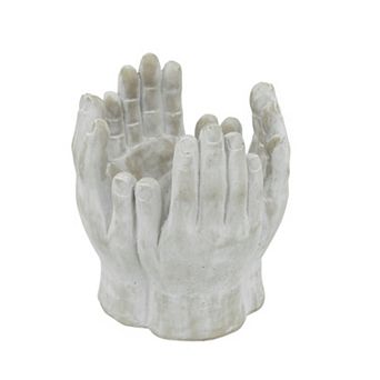 A&B Home Four Hand Statue Planter Table Decor